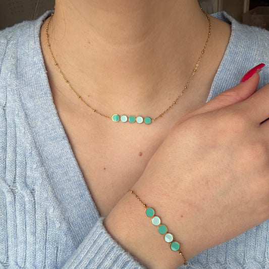 PARURE - ALINE TURQUOISE