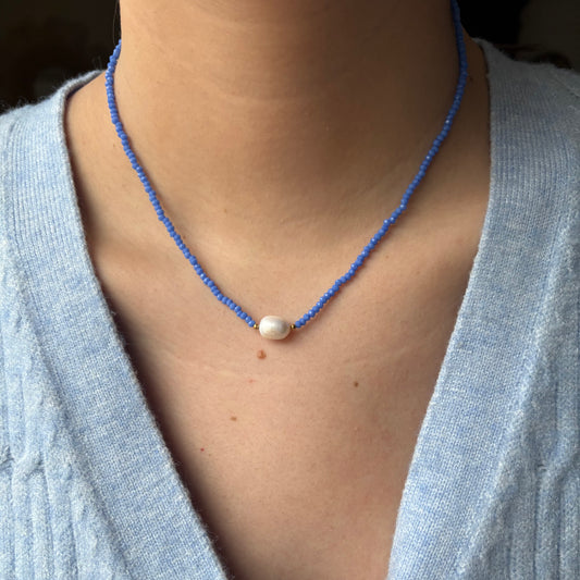 COLLIER - NAÏA BLEU