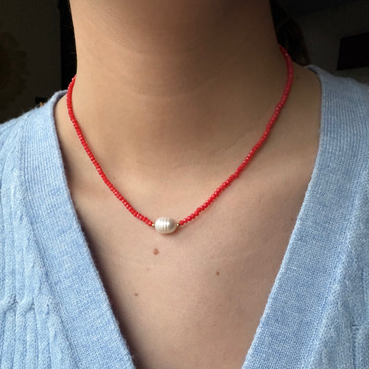 COLLIER - NAÏA ROUGE