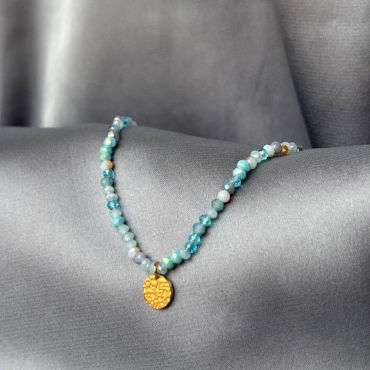COLLIER - AGLAÉ BLEU